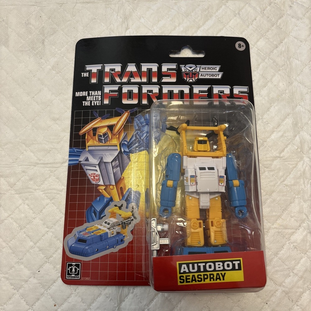 Transformers Retro Card G1 Seaspray Walmart Exclusive In‎ Hand Brand New Sealed